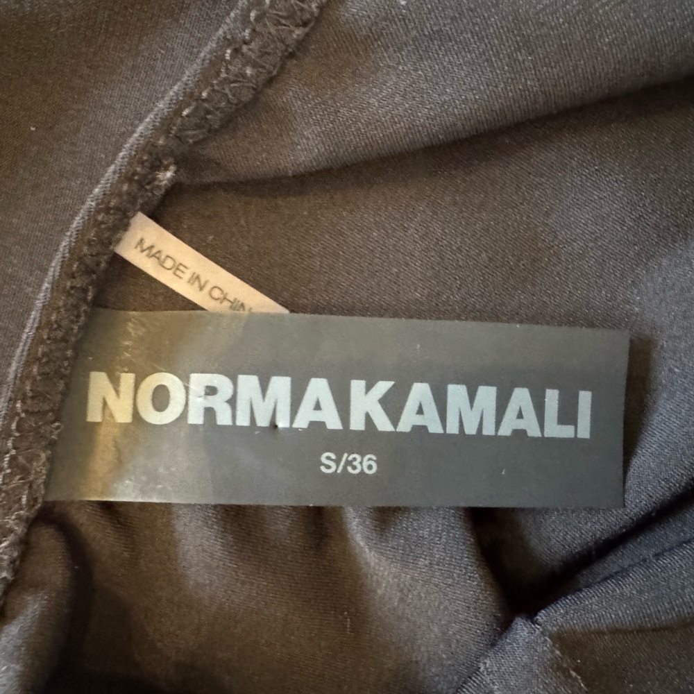 Norma Kamali Black Mermaid Fishtail Slip Gown - Picture 6 of 10